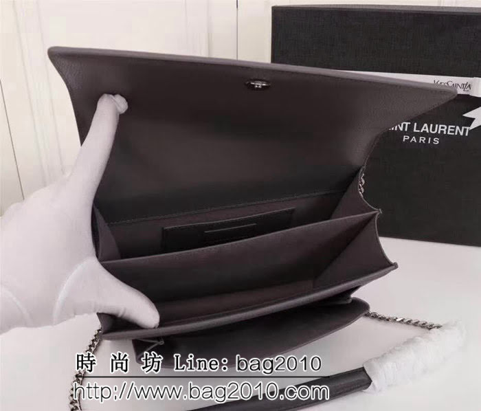 YSL聖羅蘭 爆款出擊 王子文同款原版牛皮SAINT LAURENT 前翻蓋手袋 可肩背斜挎 26606 YAS1107